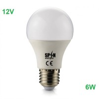 BECURI LED E27 - Reduceri Bec LED E27 6W Iluminare 260 Grade 12V  Promotie